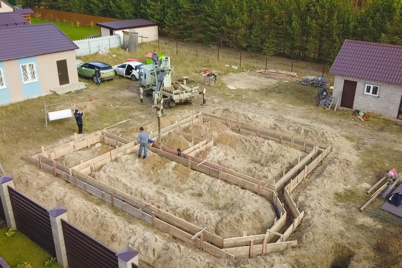 Inauguration de la première maison individuelle réalisée en béton