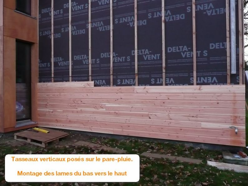 Pose Bardage Bois Avec Pare Pluie www.anco.pro