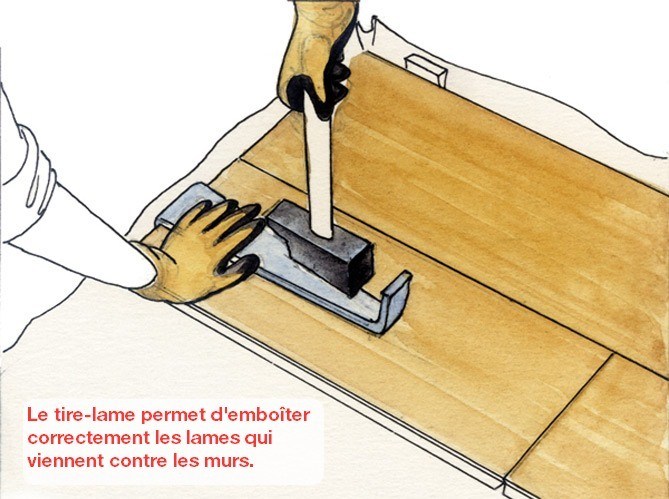 Tire Lame de Parquet