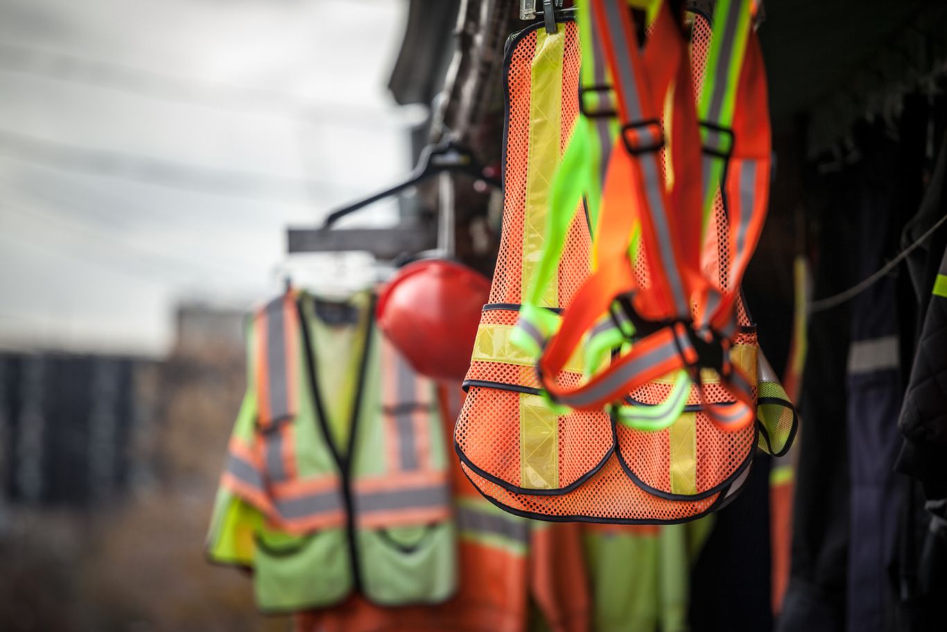 Application des consignes de sécurité sur un chantier de BTP